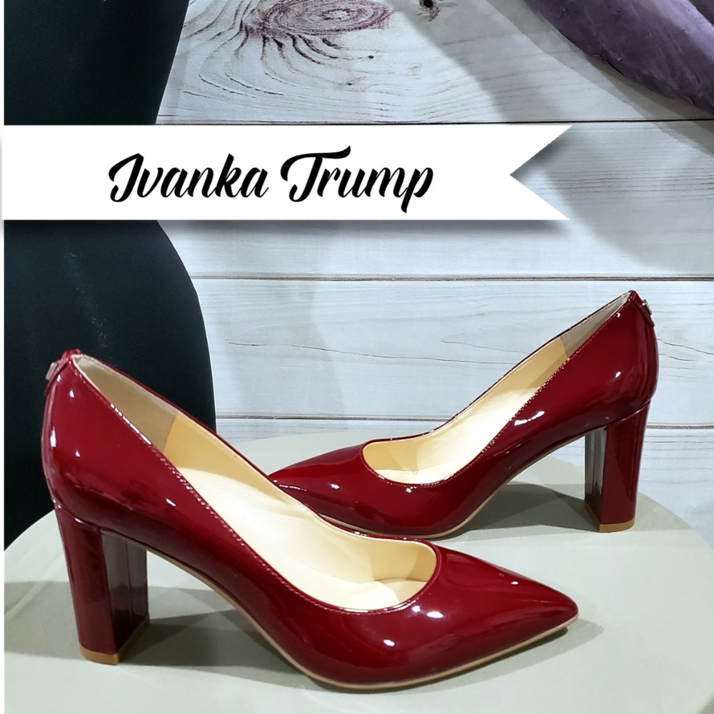 IvankaTrump | Vibrant Deep Red LYSA Heels